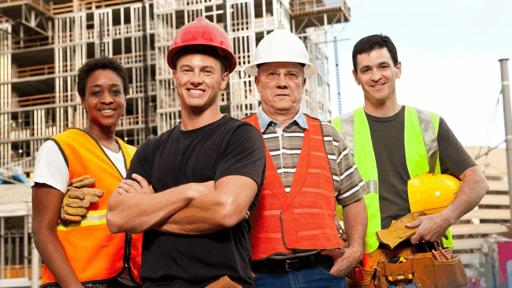 Frontline supervisor using Employee Relationship Management (ERM) platform on mobile device in manufacturing facility to manage hourly workforce and track employee performance