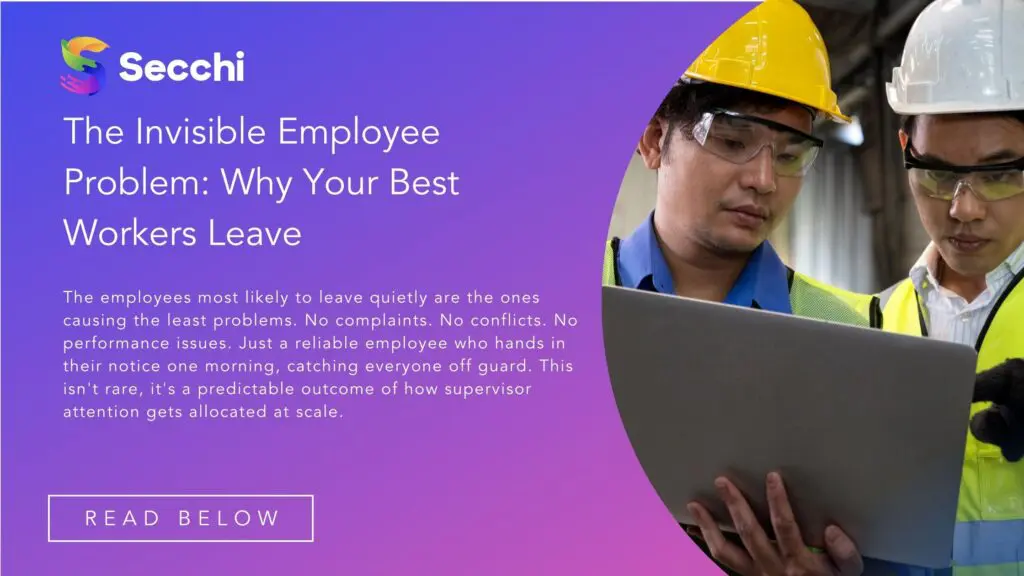 why your best workers leave