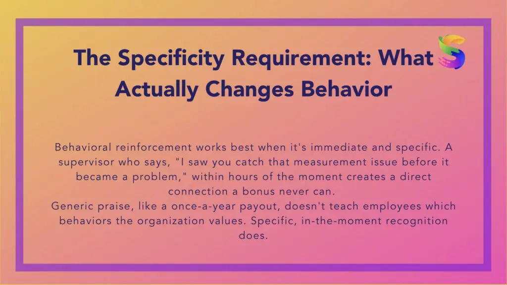 what changes employees behavior